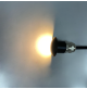 HALF MOON - BLACK CASING ALUMINUM - LED COURTESY LIGHT- 12 volts - IP67 -1 WATT - WK-SS1APX - AZLED